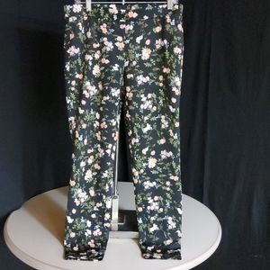Zac & Rachel women's floral leggings size L
